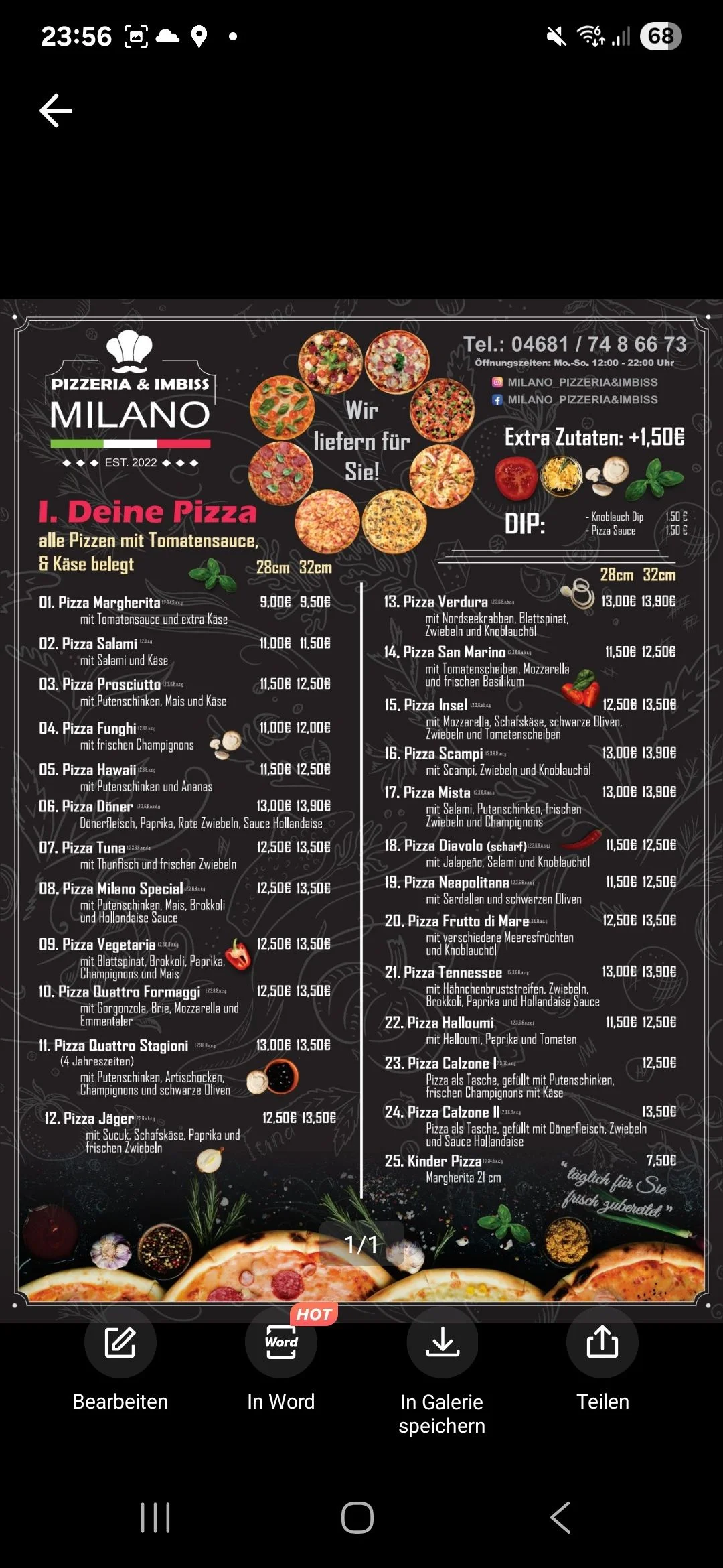 Milano Pizzeria & Imbiss